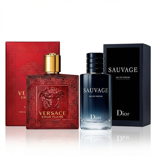 Pack Liquidación Versace Eros Flame y Dior Sauvage