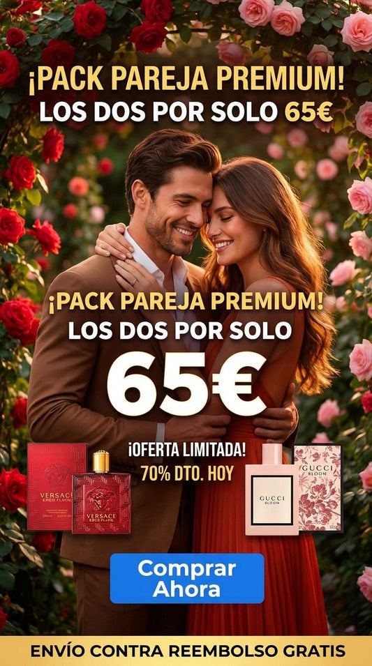 🌸🔥 Pack Exclusivo: Gucci Bloom + Versace Eros Flame 🔥🌸